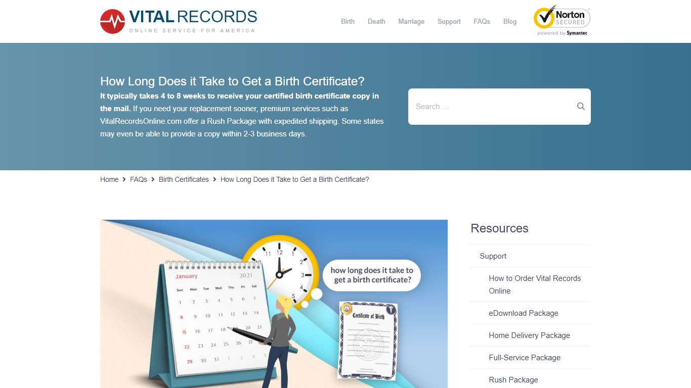 How Long Does it Take to Get a Birth Certificate?